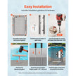 Pool Fence Gate 4 ft x 2.5 ft – Lockable Safety Gate for Inground Pools, Heavy-Duty Mesh & Aluminum Frame