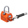 VEVOR Magnetic Lifter, 220 lbs/100 kg Pulling Capacity, 2.5 Safety Factor, Neodymium & Steel, Lifting Magnet with Release, Permanent Lift Magnets, Heavy Duty Magnet for Hoist, Shop Crane, Block, Board