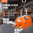 VEVOR Magnetic Lifter, 4400lbs/2000kg Pulling Capacity, 2.5 Safety Factor, Neodymium & Steel, Lifting Magnet with Release, Permanent Lift Magnets, Heavy Duty Magnet for Hoist, Shop Crane, Block, Board