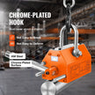 VEVOR Magnetic Lifter, 4400lbs/2000kg Pulling Capacity, 2.5 Safety Factor, Neodymium & Steel, Lifting Magnet with Release, Permanent Lift Magnets, Heavy Duty Magnet for Hoist, Shop Crane, Block, Board