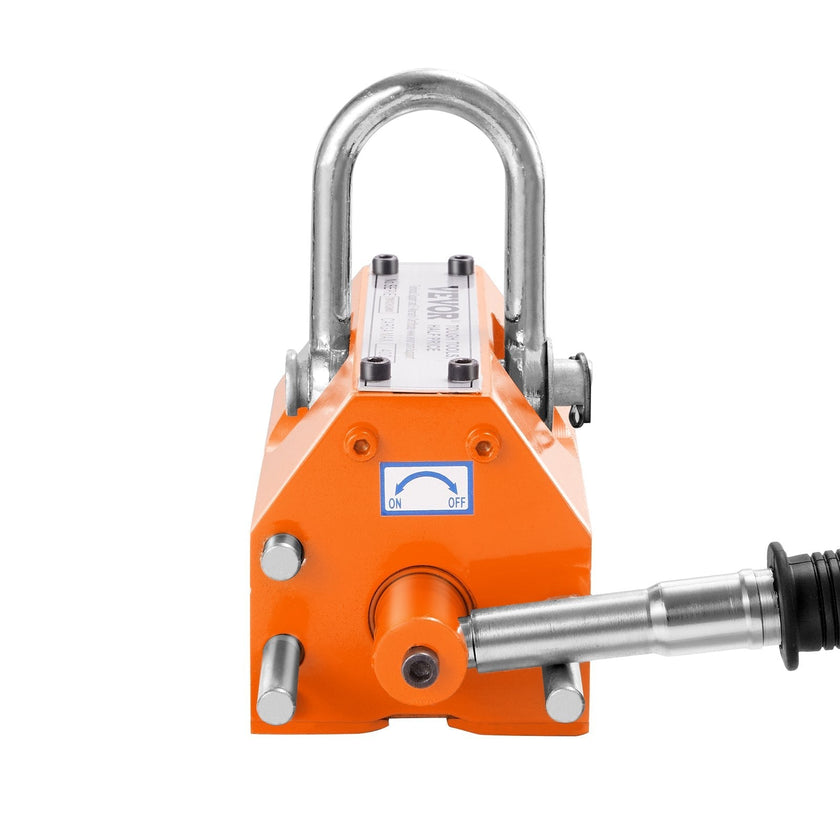 VEVOR Magnetic Lifter, 4400lbs/2000kg Pulling Capacity, 2.5 Safety Factor, Neodymium & Steel, Lifting Magnet with Release, Permanent Lift Magnets, Heavy Duty Magnet for Hoist, Shop Crane, Block, Board
