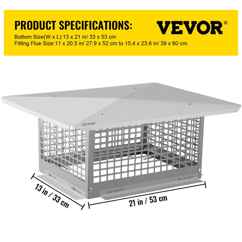 VEVOR Chimney Cap, 13