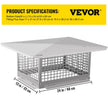 VEVOR Chimney Cap, 13