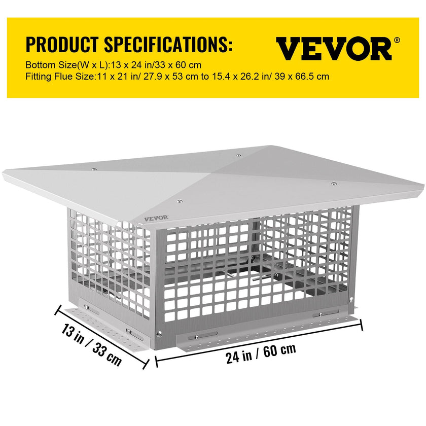 VEVOR Chimney Cap, 13