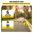 VEVOR Rubber Speed Bump, 1 Pack 2 Channel Speed Bump Hump, 72