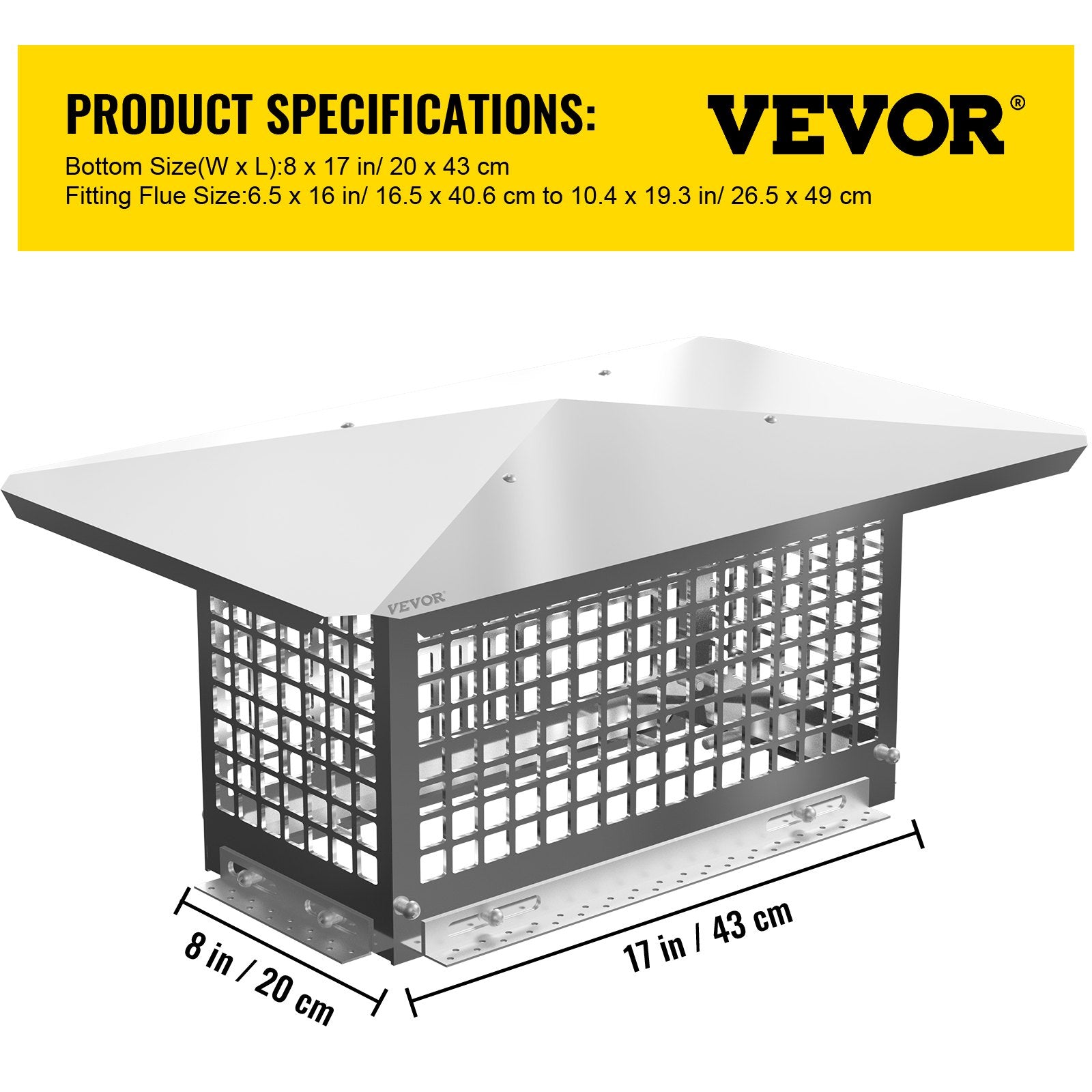 VEVOR Chimney Cap, 8
