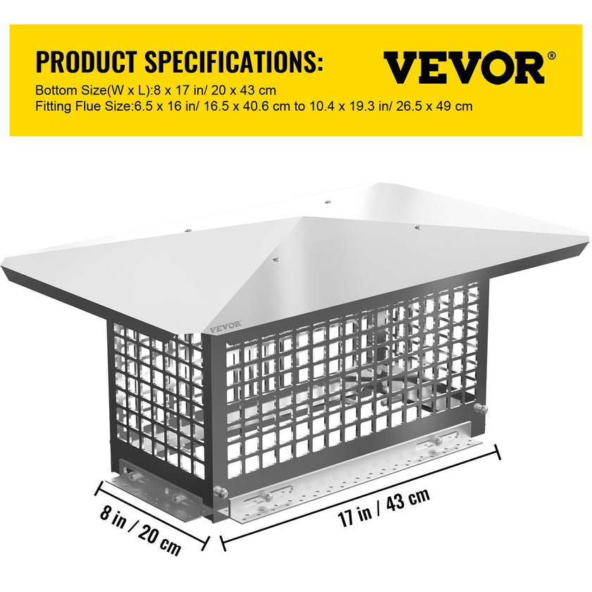 VEVOR Chimney Cap, 8