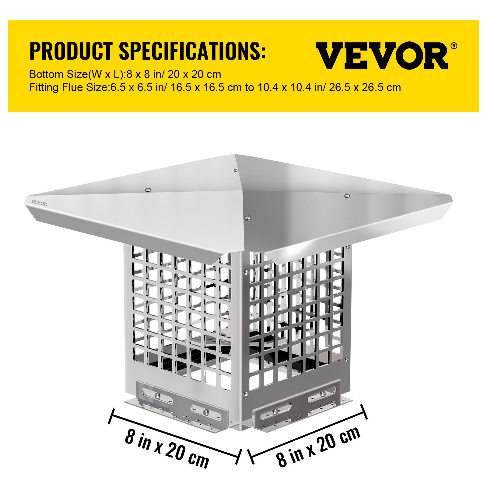 VEVOR Chimney Cap, 8