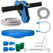 VEVOR Zip line Kits for Backyard 60FT, Zip Lines for Kid and Adult, Included Swing Seat, Zip Lines Brake, and Steel Trolley, Outdoor Playground Equipment