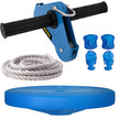 VEVOR Zip line Kits for Backyard 60FT, Zip Lines for Kid and Adult, Included Swing Seat, Zip Lines Brake, and Steel Trolley, Outdoor Playground Equipment