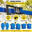 VEVOR Warrior Course, 80ft Slackline Obstacle Course, obstacle course for kids w/ 250lb Max Capacity, Slackline Training Line w/ Hanging Activities Accessories, Obstacle Course Equipment for Backyard