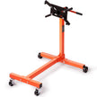 VEVOR Engine Stand, 750LBS Rotating Engine Stand with 360 Degree Adjustable Head, H-shaped Steel Engine Block Stand, 4-Caster, 4 Adjustable Arms, for Vehicle Maintenance