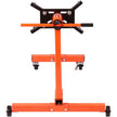 VEVOR Engine Stand, 750LBS Rotating Engine Stand with 360 Degree Adjustable Head, H-shaped Steel Engine Block Stand, 4-Caster, 4 Adjustable Arms, for Vehicle Maintenance