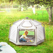 VEVOR Baby Playpen with Canopy, 59.8