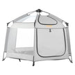 VEVOR Baby Playpen with Canopy, 59.8