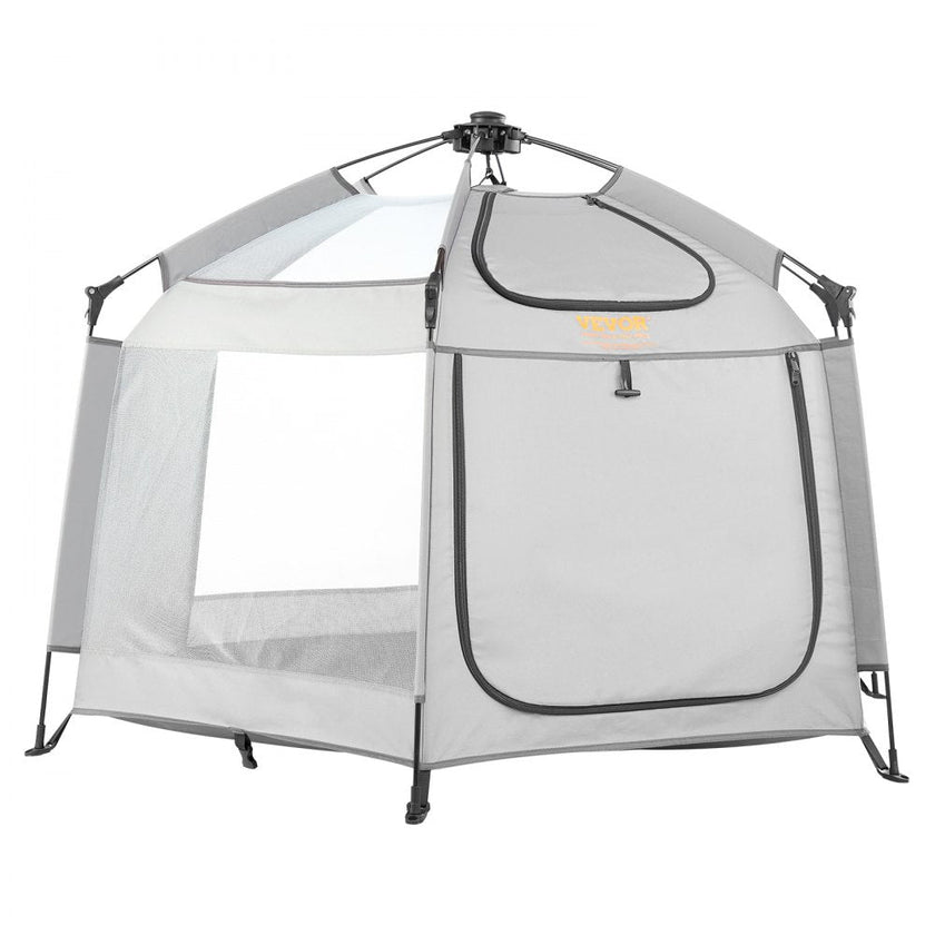 VEVOR Baby Playpen with Canopy, 59.8