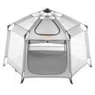 VEVOR Baby Playpen with Canopy, 59.8