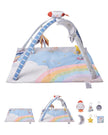 VEVOR Baby Play Gym Mat Tummy Time Activity Mat with 6 Sensory Toy 35.0