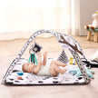 VEVOR Baby Play Gym Mat Tummy Time Activity Mat with 6 Sensory Toy 34.4