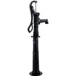 VEVOR Hand Water Pump w/ Stand, 15.7 x 9.4 x 53.1 inch Pitcher Pump & 26 inch Pump Stand w/ Pre-set 1/2
