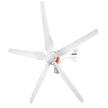 VEVOR Wind Turbine Generator, 12V/AC Wind Turbine Kit, 500W Wind Power Generator With MPPT Controller 5 Blades Auto Adjust Windward Direction Suitable for Terrace, Marine, Motor Home, Chalet, Boat