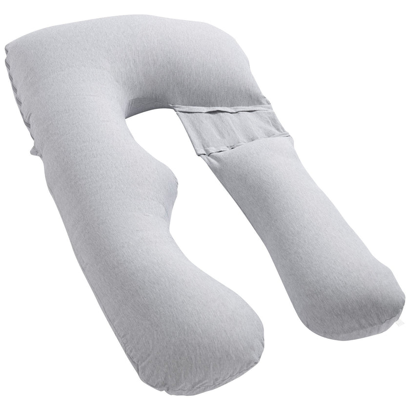VEVOR Pregnancy Pillow U-Shaped Full Body Maternity Pillow Soft and Breathable