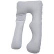 VEVOR Pregnancy Pillow U-Shaped Full Body Maternity Pillow Soft and Breathable