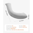 VEVOR Pregnancy Pillows L-Shaped Pregnant Maternity Pillow Soft & Breathable