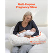 VEVOR Pregnancy Pillows Adjustable & Soft Maternity Pillow for Pregnant Women