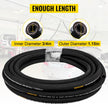 VEVOR Hydraulic Hose, Coiled Hydraulic Hose 50 ft, Bulk Hydraulic Hose 3120 PSI