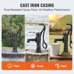VEVOR Antique Well Hand Pitcher Pump, 22 ft Maximum Lift, Cast Iron Manual Hand Water Pump with Ergonomic Handle G1-5/8