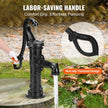 VEVOR Antique Well Hand Pitcher Pump, 22 ft Maximum Lift, Cast Iron Manual Hand Water Pump with Ergonomic Handle G1-5/8