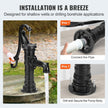 VEVOR Antique Well Hand Pitcher Pump, 22 ft Maximum Lift, Cast Iron Manual Hand Water Pump with Ergonomic Handle G1-5/8