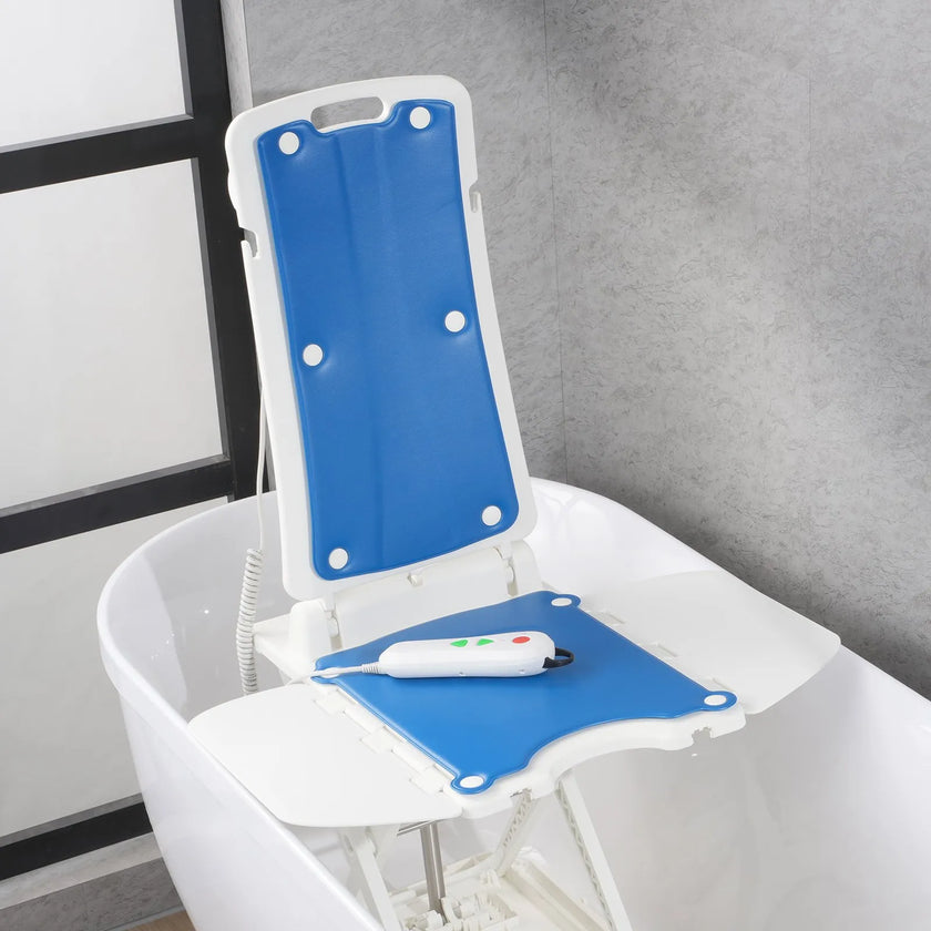 VEVOR Electric Chair Lift, Devices to Lift Elderly off Floor for Elderly, 3.03-19.96 inch Height Adjustable, Support Up to 310 LBS, 45° Tilt for Comfortable Leaning, for Seniors, Patient, Elderly