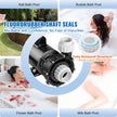 VEVOR 2 Speed SPA Pump, 56-Frame, AC 220-240V Hot Tub SPA Pump, 3HP/200GPM/65.61ft High Speed or 0.4HP/100GPM/16.07ft Low Speed, 2