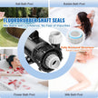 VEVOR 2 Speed SPA Pump, 56-Frame, AC 220-240V Hot Tub SPA Pump, 4HP/210GPM/65.61ft High Speed or 0.7HP/103GPM/16.07ft Low Speed, 2