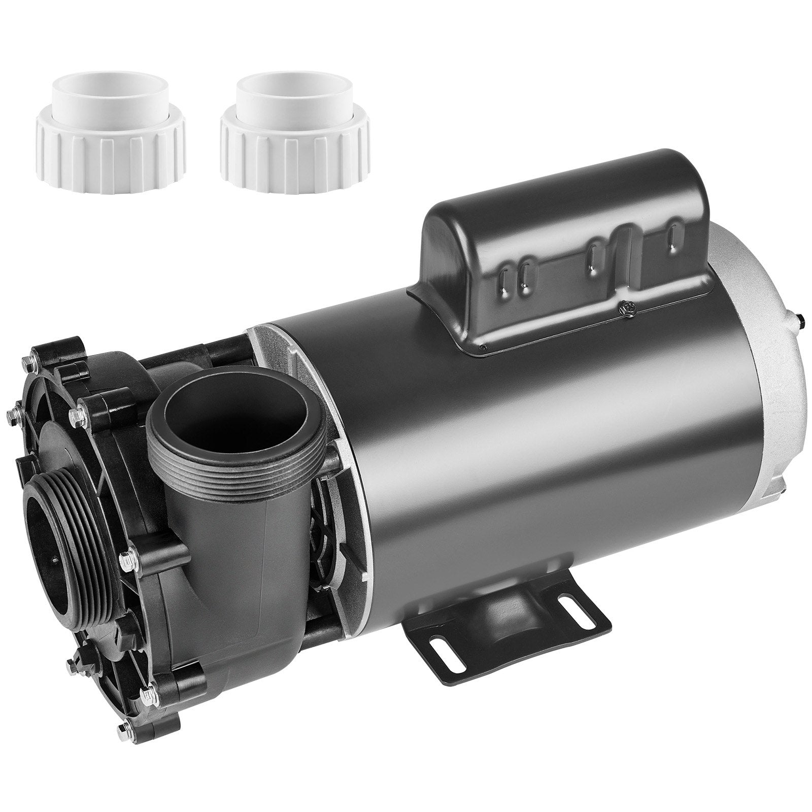 VEVOR 2 Speed SPA Pump, 56-Frame, AC 220-240V Hot Tub SPA Pump, 4HP/210GPM/65.61ft High Speed or 0.7HP/103GPM/16.07ft Low Speed, 2
