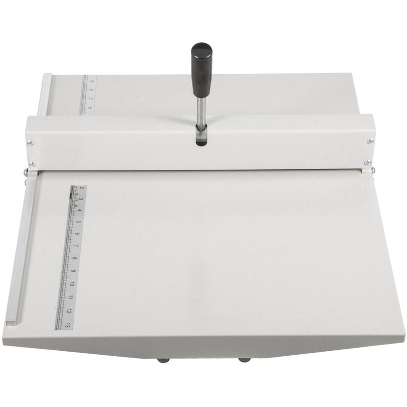 VEVOR Manual Creaser 18Inch 460mm Creasing Machine High Gloss Covers Heavy Duty Creaser with 2 Magnetic Block for A4 Paper Card