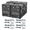 VEVOR Cold Spark Firework Machine x4 500W 6.6-13ft Stage DJ Wedding Event Party