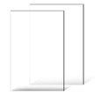 VEVOR 2-Pack Plexiglass Acrylic Sheets 24 x 36 Inch Plastic Sheets 1/4 In Thick