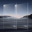 VEVOR 2-Pack Plexiglass Acrylic Sheets 24 x 48 In Plastic Sheets 1/8 In Thick