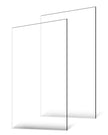 VEVOR 2-Pack Plexiglass Acrylic Sheets 24 x 48 In Plastic Sheets 1/8 In Thick
