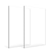VEVOR 2-Pack Plexiglass Acrylic Sheets 24 x 48 In Plastic Sheets 1/8 In Thick