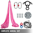Aerial Silk 11Yards Yoga Swing Hammock Trapeze Antigravity Pilates 10Mx2.8M Home