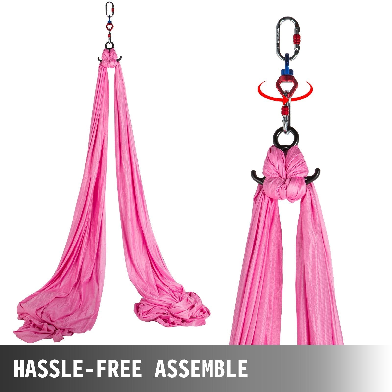 Aerial Silk 11Yards Yoga Swing Hammock Trapeze Antigravity Pilates 10Mx2.8M Home