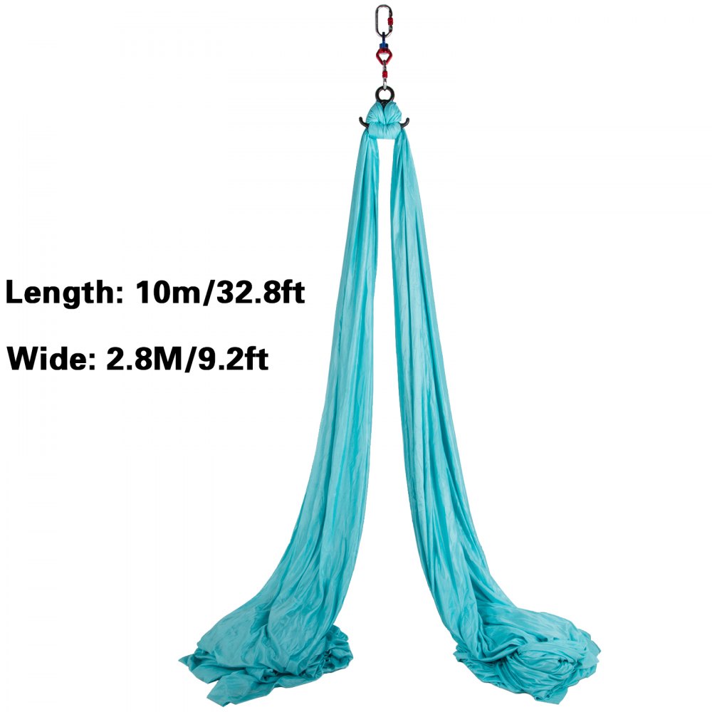 Aerial Silks Yoga Swing Kit 11 Yards Long Yoga Hammock For Aerial Yoga Fly Dance