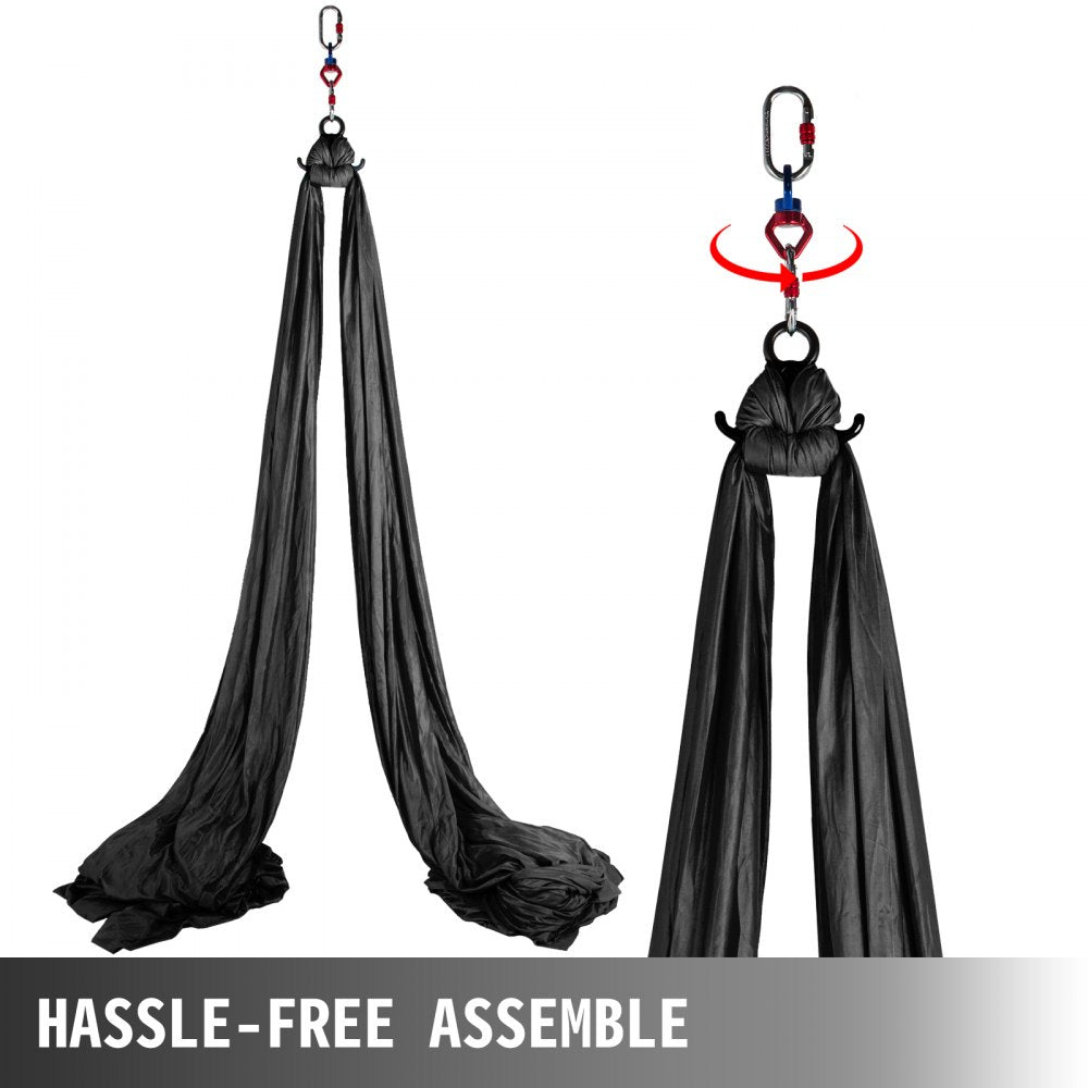 Aerial Trapeze Hammock 11 Yards fit Yoga Swing Stand Antigravity Silks 10Mx2.8M