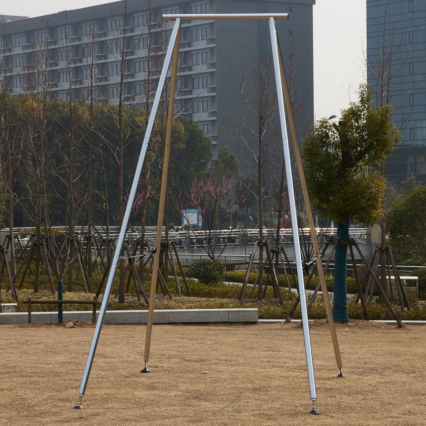 VEVOR Aerial Yoga Frame, 9.6 FT Height Yoga Swing Stand, Max 250kg/551lbs Steel Pipe Inversion Yoga Swing Stand Yoga Rig Yoga Sling Inversion Equipment for Indoor Outdoor Aerial Yoga