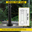 VEVOR Antique Hand Water Pump Stand Pitcher Pump Stand Cast Iron Well Pump Stand w/Pre-set 0.5