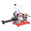 VEVOR Circular Saw Blade Sharpener, 370W Rotary Angle Mill Grinder with Water Tank, Water Injection Grinding Sharpening Machine & 6 Saw Centerings, 5-inch Grinding Wheel for Carbide Tipped Saw Blades